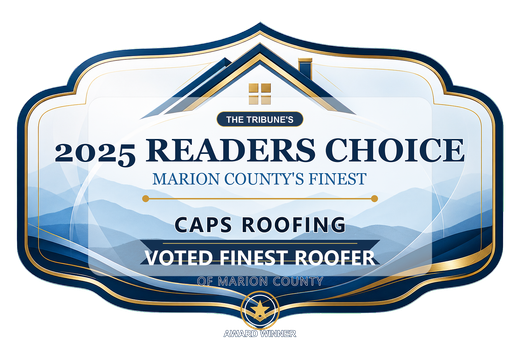 2025 Marion County Readers' Choice — Voted Finest Roofer