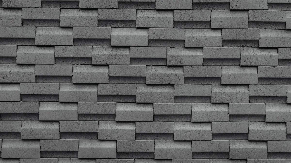 Premium presidential shingles with a dimensional look