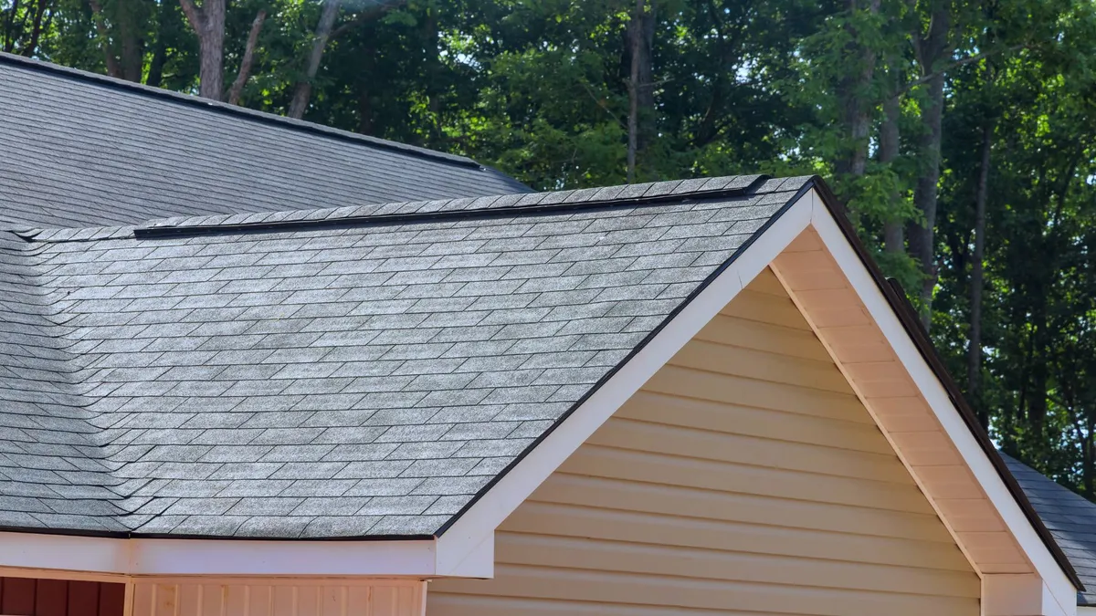 Residential roofing on a Tri-State home
